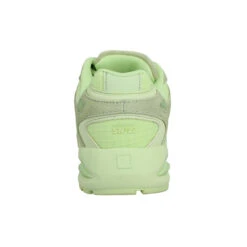 D.A.T.E. DATE SNEAKERS SN23 Velours Toile Femme Green -Magasin De Chaussures De Mode date sneakers sn23 velours toile femme green 3