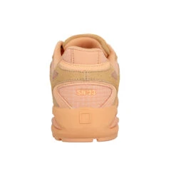 D.A.T.E. DATE SNEAKERS SN23 Velours Toile Femme Orange -Magasin De Chaussures De Mode date sneakers sn23 velours toile femme orange 3