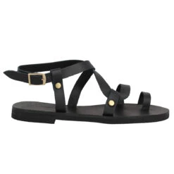 DELPHINE X VICTOR Ambre Cuir Femme Noir -Magasin De Chaussures De Mode delphine et victor ambre cuir femme noir 2