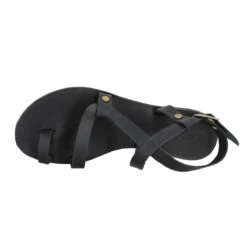 DELPHINE X VICTOR Ambre Cuir Femme Noir -Magasin De Chaussures De Mode delphine et victor ambre cuir femme noir 5
