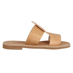 DELPHINE X VICTOR Chiara Cuir Femme Naturel -Magasin De Chaussures De Mode delphine et victor chiara cuir femme naturel 2