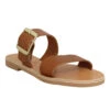 DELPHINE X VICTOR Lou Cuir Femme Camel
