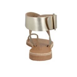 DELPHINE X VICTOR Tara Cuir Femme Gold -Magasin De Chaussures De Mode delphine et victor tara cuir femme gold 3