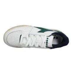 DIADORA Davis Leather Cuir Homme Blanc Bleu -Magasin De Chaussures De Mode diadora davis leather cuir homme blanc bleu 5