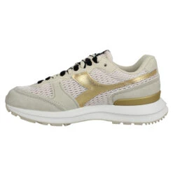 DIADORA Kmaro Cuir Toile Femme Pearl Oyster Gray -Magasin De Chaussures De Mode diadora kmaro cuir toile femme pearl oyster gray 4