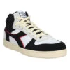 DIADORA Magic Basket Demi Cut Cuir Velours Homme Noir Blanc Rouge 2 DIADORA Magic Basket Demi Cut Cuir Velours Homme Noir Blanc Rouge -Magasin De Chaussures De Mode diadora magic basket demi cut cuir velours homme noir blanc rouge 1