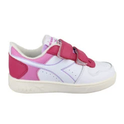 DIADORA Magic Basket Low Cuir Simili Enfant Pink -Magasin De Chaussures De Mode diadora magic basket low cuir simili enfant pink 2