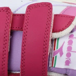 DIADORA Magic Basket Low Cuir Simili Enfant Pink -Magasin De Chaussures De Mode diadora magic basket low cuir simili enfant pink 7