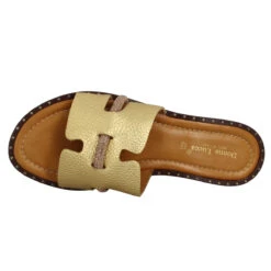 DONNA LUCCA 1460 Cuir Femme Golde Strass -Magasin De Chaussures De Mode donna lucca 1460 cuir femme golde strass 5