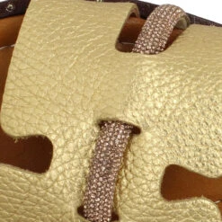 DONNA LUCCA 1460 Cuir Femme Golde Strass -Magasin De Chaussures De Mode donna lucca 1460 cuir femme golde strass 7