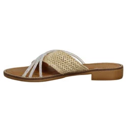 DONNA LUCCA 1605 Rafia Strass Femme Naturel -Magasin De Chaussures De Mode donna lucca 1605 rafia strass femme naturel 4