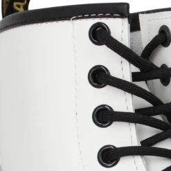 Dr. Martens Dr MARTENS 1460 Cuir Smooth Femme Blanc -Magasin De Chaussures De Mode dr martens 1460 cuir smooth femme blanc 7