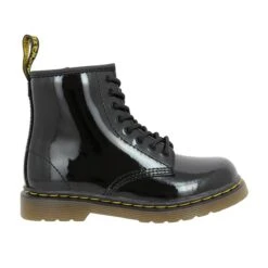 Magasin De Chaussures De Mode -Magasin De Chaussures De Mode dr martens brooklee vernis enfant noir 2