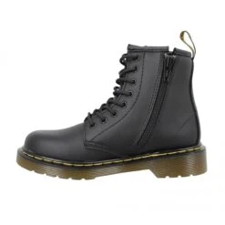 Dr. Martens Dr MARTENS Delaney Cuir Enfant Noir -Magasin De Chaussures De Mode dr martens delaney cuir enfant noir 4