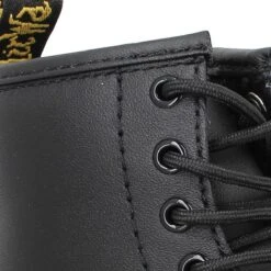 Dr. Martens Dr MARTENS Delaney Cuir Enfant Noir -Magasin De Chaussures De Mode dr martens delaney cuir enfant noir 7