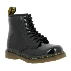 Dr. Martens Dr MARTENS Delaney Vernis Enfant Noir