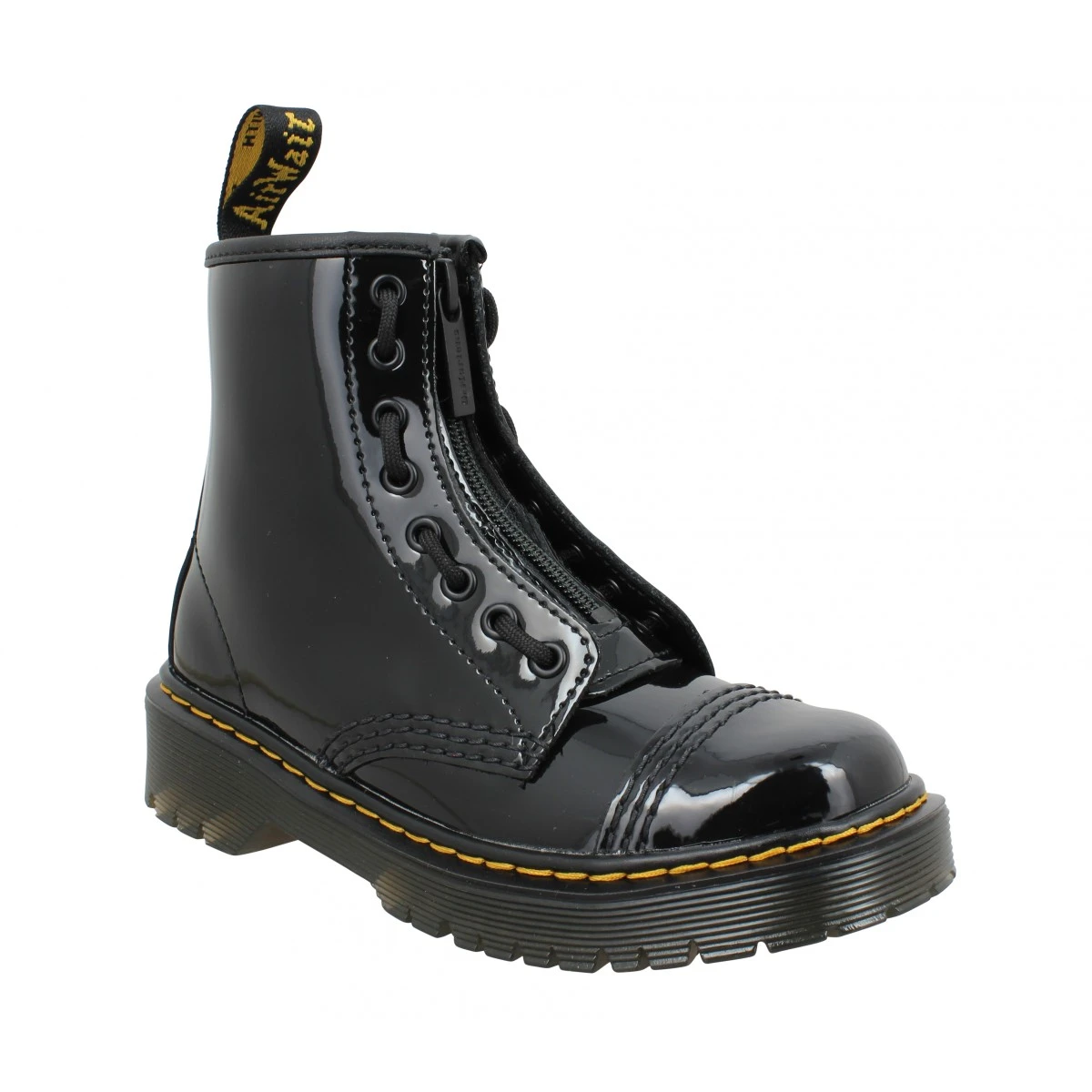 Dr. Martens Dr MARTENS Sinclair Vernis Enfant Noir 3 Dr. Martens Dr MARTENS Sinclair Vernis Enfant Noir