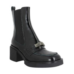 ELVIO ZANON 801 Cuir Femme Noir