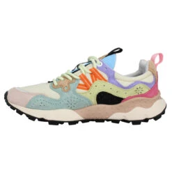 FLOWER MOUNTAIN Yamano Suede Nylon Femme Pink Beige Grey -Magasin De Chaussures De Mode flower mountain yamano suede nylon femme pink beige grey 4