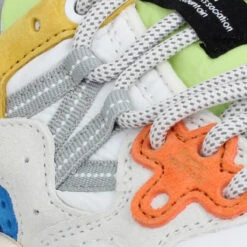 FLOWER MOUNTAIN Yamano Suede Nylon Femme White Pink -Magasin De Chaussures De Mode flower mountain yamano suede nylon femme white pink 7