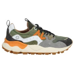 FLOWER MOUNTAIN Yamano Suede Nylon Homme Anthracite Kaki -Magasin De Chaussures De Mode flower mountain yamano suede nylon homme anthracite kaki 2