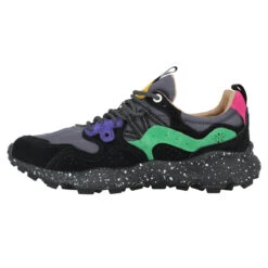 FLOWER MOUNTAIN Yamano Suede Nylon Homme Black Green -Magasin De Chaussures De Mode flower mountain yamano suede nylon homme black green 4