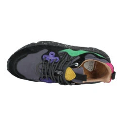 FLOWER MOUNTAIN Yamano Suede Nylon Homme Black Green -Magasin De Chaussures De Mode flower mountain yamano suede nylon homme black green 5