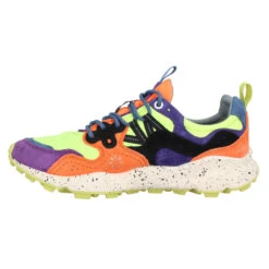 FLOWER MOUNTAIN Yamano Suede Nylon Homme Ocra Violet Green -Magasin De Chaussures De Mode flower mountain yamano suede nylon homme ocra violet green 4