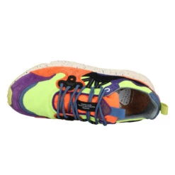 FLOWER MOUNTAIN Yamano Suede Nylon Homme Ocra Violet Green -Magasin De Chaussures De Mode flower mountain yamano suede nylon homme ocra violet green 5