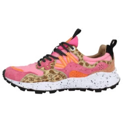 FLOWER MOUNTAIN Yamano Suede Pony Nylon Femme Fuchsia Multi -Magasin De Chaussures De Mode flower mountain yamano suede pony nylon femme fuchsia multi 4