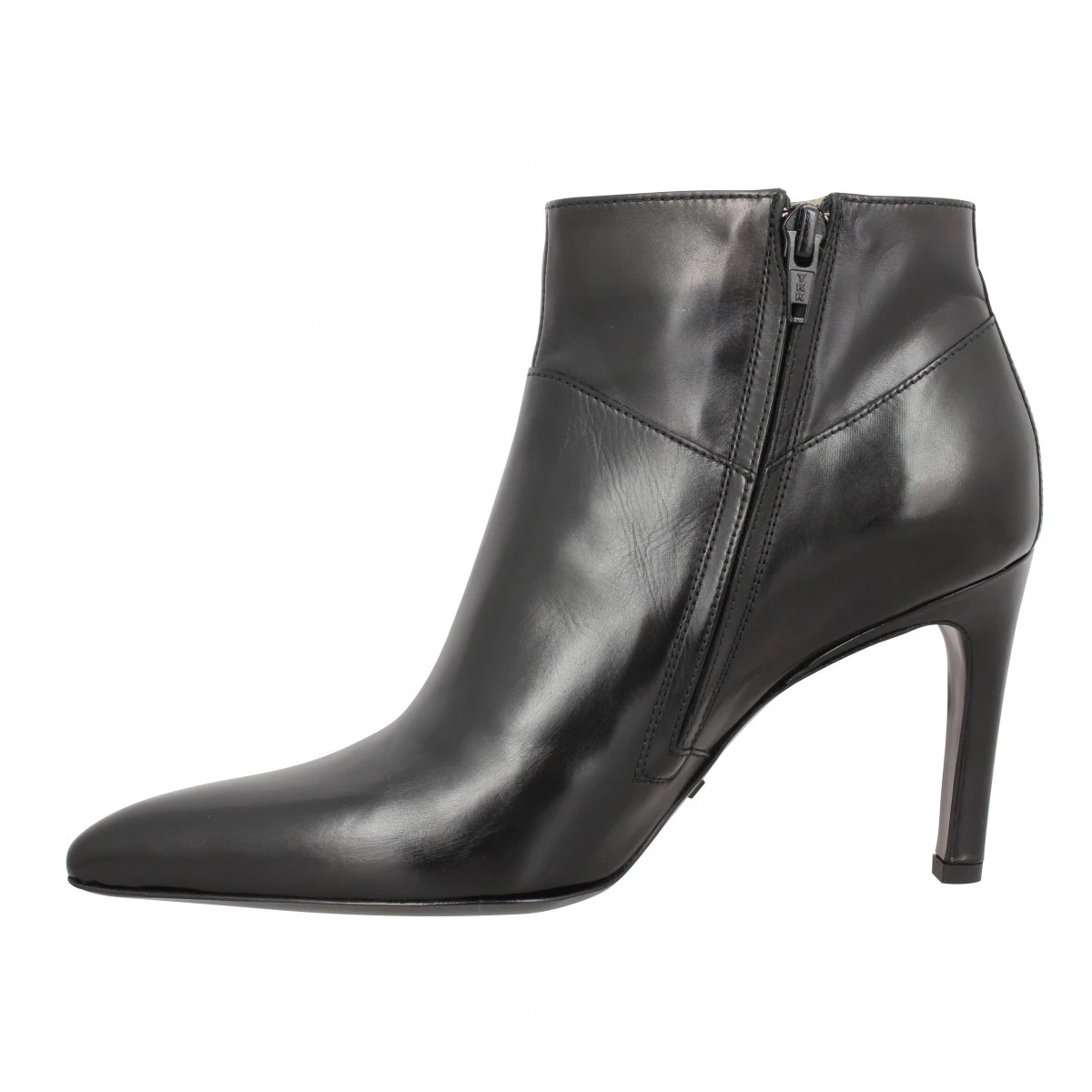 FREE LANCE Forel 7 Low Zip Boot Cuir Lisse Femme Noir 6 FREE LANCE Forel 7 Low Zip Boot Cuir Lisse Femme Noir â Image 4