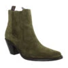 FREE LANCE Jane 7 Chelsea Boot Velours Femme Kaki