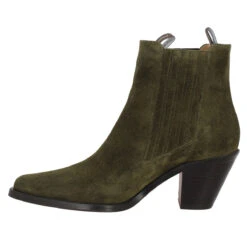 FREE LANCE Jane 7 Chelsea Boot Velours Femme Kaki -Magasin De Chaussures De Mode free lance jane 7 chelsea boot velours femme kaki 4