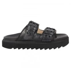 FREE LANCE Knife Dbl Brace Mule Snake Print Femme Noir -Magasin De Chaussures De Mode free lance knife dbl brace mule snake print femme noir 2