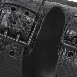 FREE LANCE Knife Dbl Brace Mule Snake Print Femme Noir -Magasin De Chaussures De Mode free lance knife dbl brace mule snake print femme noir 7