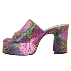 FREE LANCE Lola 95 Snake Print Femme Multico -Magasin De Chaussures De Mode free lance lola 95 snake print femme multico 4