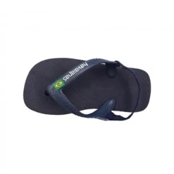 HAVAIANAS Baby Brasil Logo Caoutchouc Enfant Navy -Magasin De Chaussures De Mode havaianas baby brasil logo caoutchouc enfant navy 5