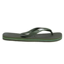 HAVAIANAS Brasil Logo Caoutchouc Homme Green Moss -Magasin De Chaussures De Mode havaianas brasil logo caoutchouc homme green moss 2
