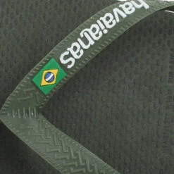 HAVAIANAS Brasil Logo Caoutchouc Homme Green Moss -Magasin De Chaussures De Mode havaianas brasil logo caoutchouc homme green moss 7