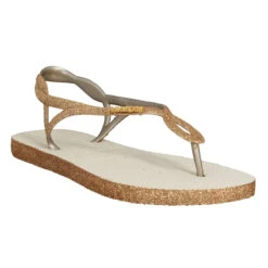 HAVAIANAS Luna Sparkle Caoutchouc Femme Beige