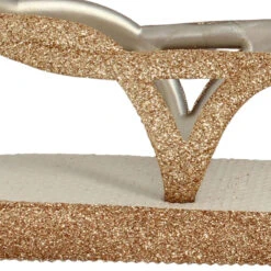HAVAIANAS Luna Sparkle Caoutchouc Femme Beige -Magasin De Chaussures De Mode havaianas luna sparkle caoutchouc femme beige 7