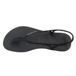 HAVAIANAS Luna Sparkle Caoutchouc Femme Noir -Magasin De Chaussures De Mode havaianas luna sparkle caoutchouc femme noir 5