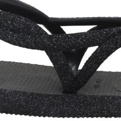 HAVAIANAS Luna Sparkle Caoutchouc Femme Noir -Magasin De Chaussures De Mode havaianas luna sparkle caoutchouc femme noir 7