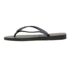 HAVAIANAS Slim Caoutchouc Femme Noir -Magasin De Chaussures De Mode havaianas slim caoutchouc femme noir 4