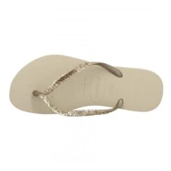 HAVAIANAS Slim Glitter Caoutchouc Femme Sand -Magasin De Chaussures De Mode havaianas slim glitter caoutchouc femme sand 5