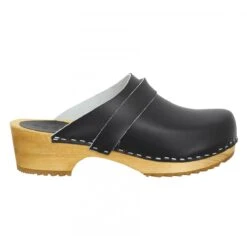 HOOF Chloe Cuir Femme Noir -Magasin De Chaussures De Mode hoof chloe cuir femme noir 2