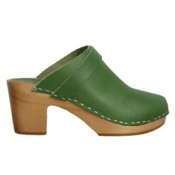 HOOF Eglantine Cuir Femme Vert 10 HOOF Eglantine Cuir Femme Vert -Magasin De Chaussures De Mode hoof eglantine cuir femme vert 2