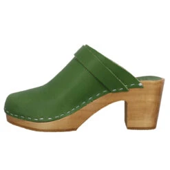 HOOF Eglantine Cuir Femme Vert 12 HOOF Eglantine Cuir Femme Vert -Magasin De Chaussures De Mode hoof eglantine cuir femme vert 4