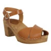 HOOF Mireille Cuir Femme Camel