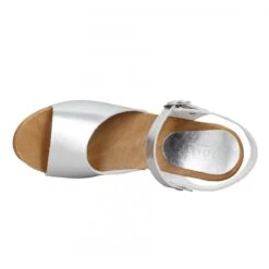 HOOF Rita Cuir Femme Silver -Magasin De Chaussures De Mode hoof rita cuir femme silver 5